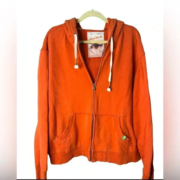 Jimmy Buffet’s Margaritaville Orange Hoodie Unisex Size Large - Picture 1 of 3